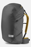 Rab Rogue 48 Gris Mochila de escalada deportiva