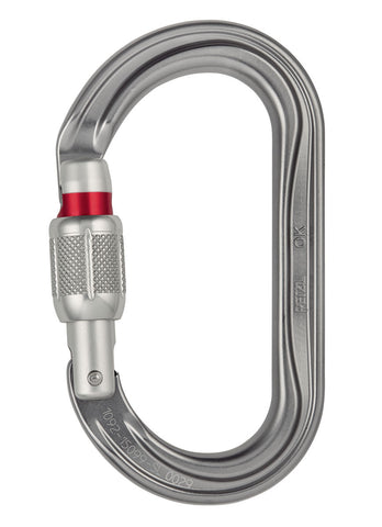 Mosquetón Petzl Ok Screw-Lock